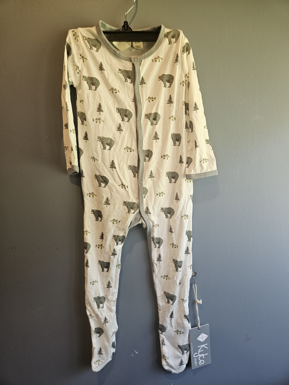Kyte BABY Creek Footie Snap Romper